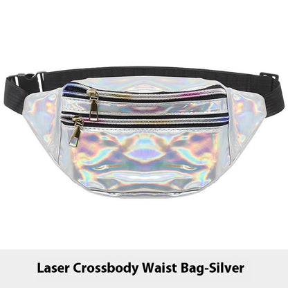 Outdoor Men's And Women's Waist Pack Sports Fitness 7 Color Laser