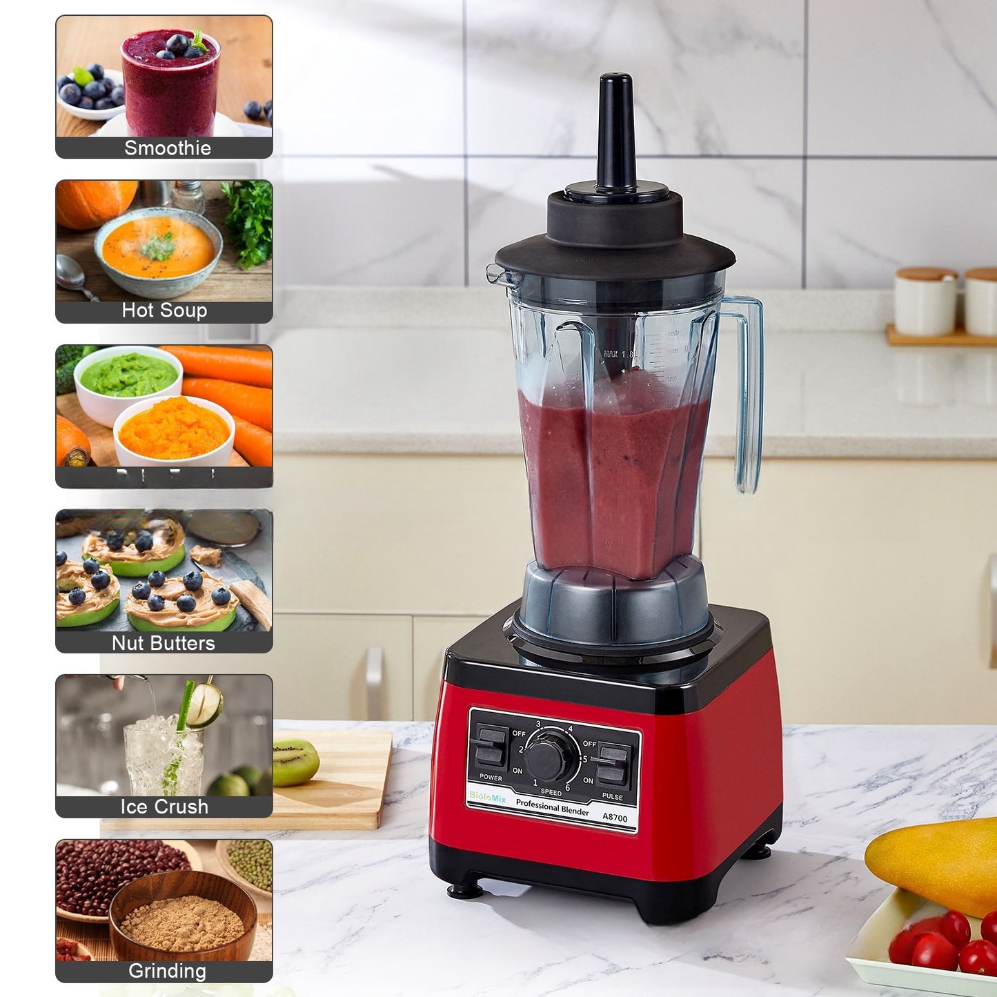 High Horsepower And High Performance Commercial Blender