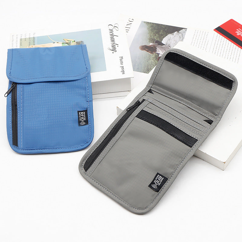 Multiple Card Slots With Anti-degaussing Radiation-proof Bank Anti-theft Card Storage Bag