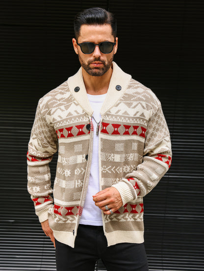 Autumn Sweater Knitwear Coat For Men