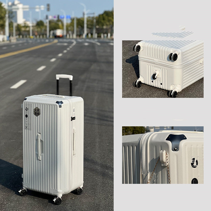 Large-capacity Trolley Case Shock-absorbing Brake Universal Wheel Password Suitcase