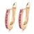 Korean Style Simple Women's Zircon Earrings