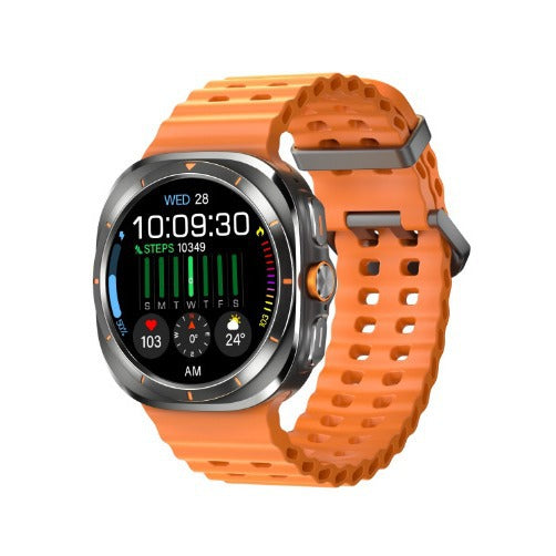 Smart Voice Assistant Weather Music Blood Pressure W7 Sports Watch