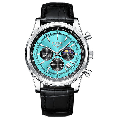 New Men's Multifunctional Waterproof Watch