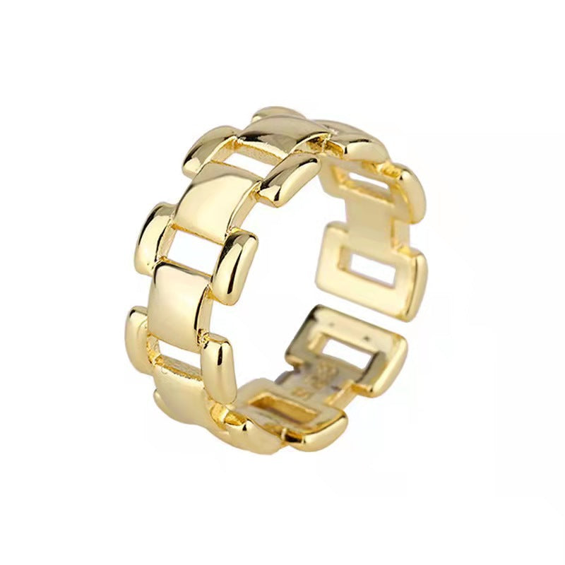 Fashion Classic Hollow Opening Ring