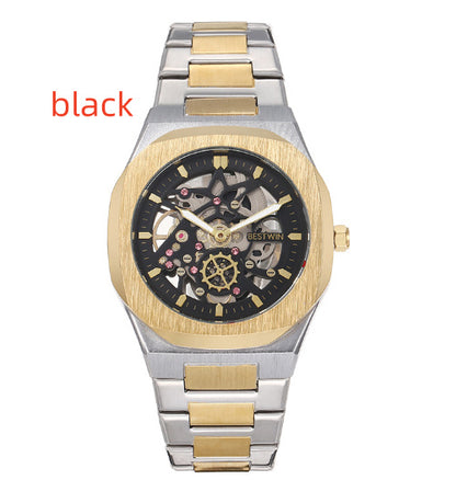 Fashion Alloy Watch Men's Watch BESTWIN Hollow Butterfly Clasp